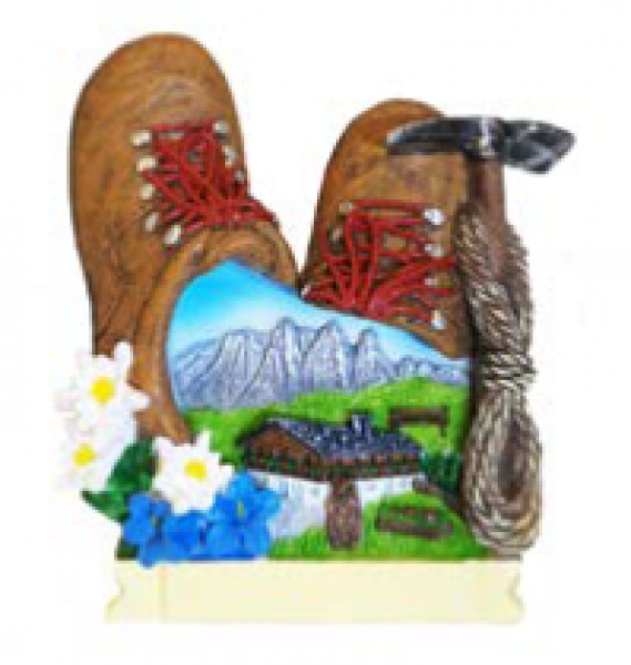 Magnet Sommer Bergschuhe